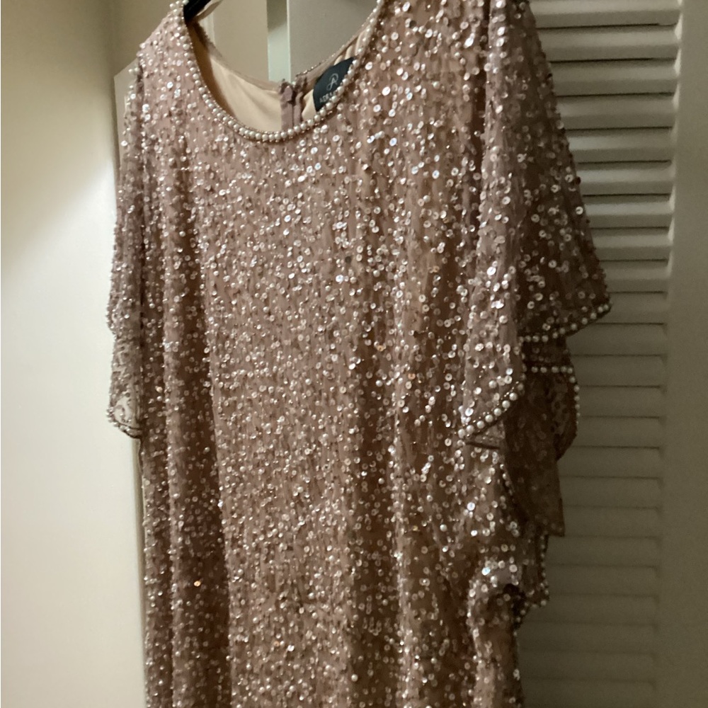 Adrianna Papell  Knee Length Dress Size 22W